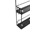 Półka pod prysznic Cubiko Shower Caddy (czarna) Umbra
