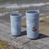 Kubek podróżny 400 ml (niebieskoszary) Muminki To Go Click Stelton