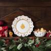 Talerz śniadaniowy (biało-złoty) Anniversary Ed. 2020 Toy's Delight Villeroy & Boch