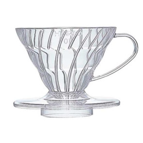 Drip plastikowy V60-01 (czerwony) Hario