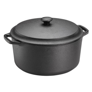 Żeliwny garnek (4 l) z żeliwną pokrywką Skeppshult