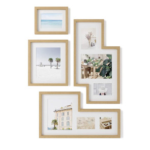 Zestaw 4 ramek (czarny) Mingle Umbra