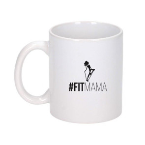 Kubek #Fitmama (czarny) HPBA Anna Lewandowska Healthy Plan by Ann