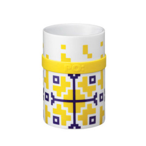 Kubek Ring Mug Blue Geometric M PO: