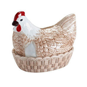 Kamionkowy pojemnik do przechowywania jaj Mother Hen Nest Mason Cash