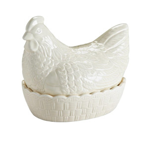 Kamionkowy pojemnik do przechowywania jaj Mother Hen Nest Mason Cash