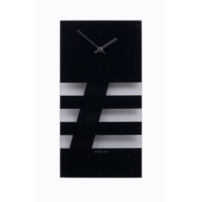 Zegar ścienny (miedziany) Bold Stripes Nextime