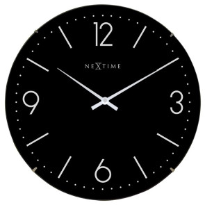 Zegar ścienny (biały) Basic Dome Nextime