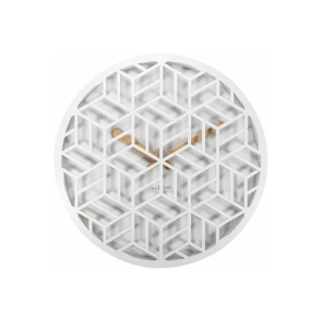 Zegar ścienny (czarny) Discrete Nextime