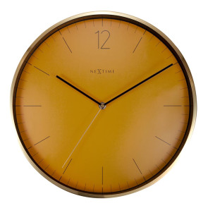 Zegar ścienny (zielony) Essential Gold Nextime