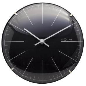 Zegar ścienny/stojący (biały) Big Stripe Mini Dome Nextime