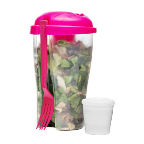 Pojemnik z widelcem na sałatkę (zielony) Fresh Sagaform