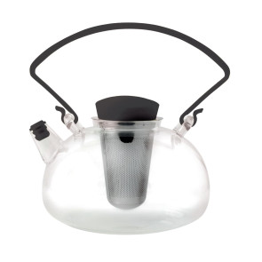 Dzbanek z zaparzaczem (1500 ml, czarny) Amo Vialli Design