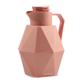 Dzbanek termiczny z wkładem szklanym 1 l (biały) Geo Vialli Design