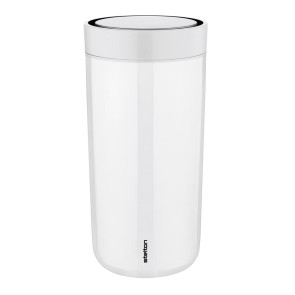 Kubek podróżny 400 ml (jasnoszary mat) To Go Click Stelton