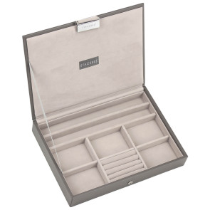Organizer na zegarki/akcesoria (brązowoszary) Classic Stackers