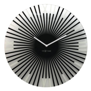 Zegar ścienny (biały) Sticks Nextime