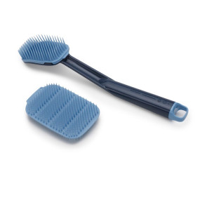 Szczotka do zmywania naczyń + myjka (biało-zielone) CleanTech Joseph Joseph