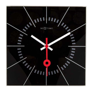 Zegar ścienny (szary) Stazione Nextime
