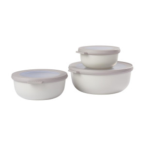 Zestaw 3 misek (bordowych) Cirqula Mepal 