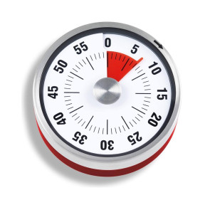 Minutnik mechaniczny (biały) ADE