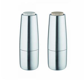 Zestaw 2 młynków stalowych Sharkskin-Magnet Salpi Blomus