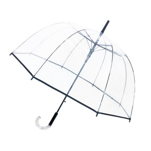 Parasol automatyczny - kopuła (przezroczysty z czarną obwódką) Basic Smati