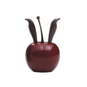 Mini młynek do pieprzu z magnesem (czerwone jabłko) Garden Variety Chef'n 