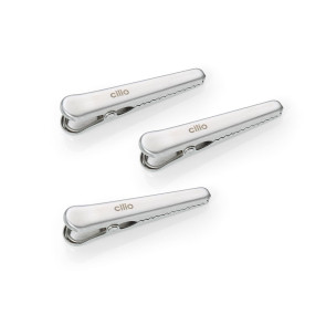 Zestaw 2 klipsów do torebek Cilio