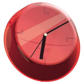 Zegar ścienny (lila) Glamour Bugatti