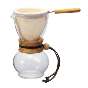 Zaparzacz do kawy (240 ml) Drip Pot Olive Wood Hario