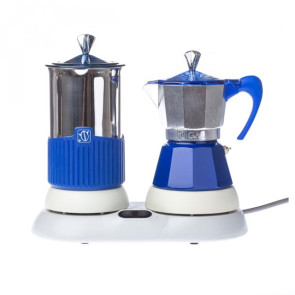 Kawiarka elektryczna + spieniacz (zielone) Gatpuccino G.A.T.