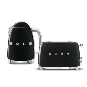 Toster na 2 kromki (czarny) 50's Style SMEG