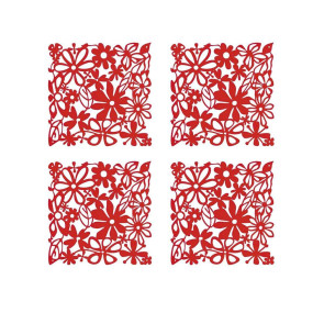 Zestaw 4 paneli dekoracyjnych (miętowych) Alice Koziol