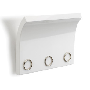 Wieszak na klucze i listy (espresso) Magnetter Umbra 