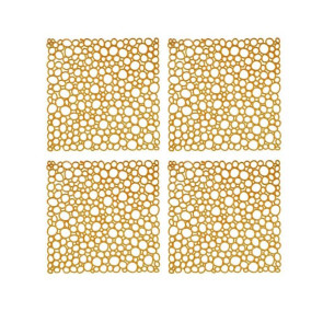 Zestaw 4 paneli dekoracyjnych (czerwonych) Oxygen Koziol