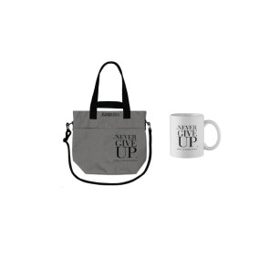 Torba CARGO S czarna + czarny kubek HPBA Anna Lewandowska Healthy Plan by Ann