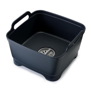 Miska z odpływem (biała) Wash&Drain Joseph Joseph