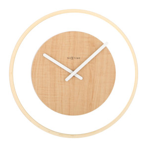 Zegar (ciemny) Wood Loop Nextime