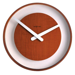 Zegar (jasny) Wood Loop Nextime