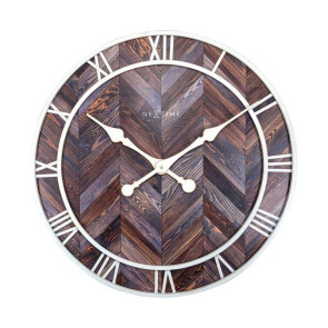 Zegar ścienny (jasny) Roman Vintage Nextime