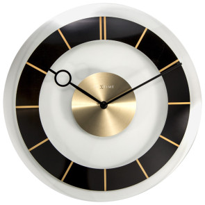 Zegar ścienny Retro (złoty) Nextime