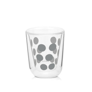 Zestaw 2 szklanek 75ml z łyżeczkami (złoty) Dot Dot Zak! Designs