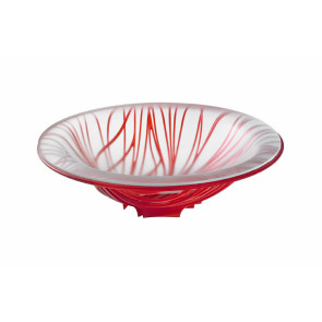 Misa na owoce ze szklanym wkładem (zielona) Flora Bugatti 