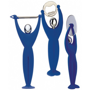 Zestaw trzech przyborów kuchennych (pomarańczowy) Gym Bugatti