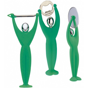 Zestaw trzech przyborów kuchennych (pomarańczowy) Gym Bugatti