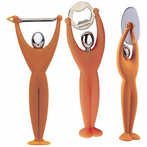 Zestaw trzech przyborów kuchennych (zielony) Gym Bugatti