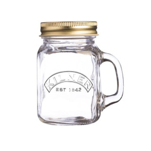 Szklany słoik z uchem i pokrywką (0,14 l) Kilner