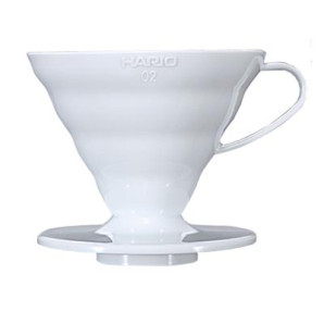 Drip plastikowy V60-02 (biały) Hario