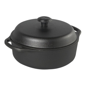 Żeliwny garnek (3 l) z pokrywką Skeppshult